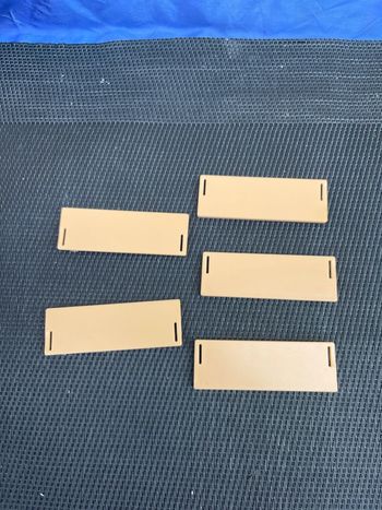 Playmobil lot 5 étagères beige maison vacances 3230 pièces détachées