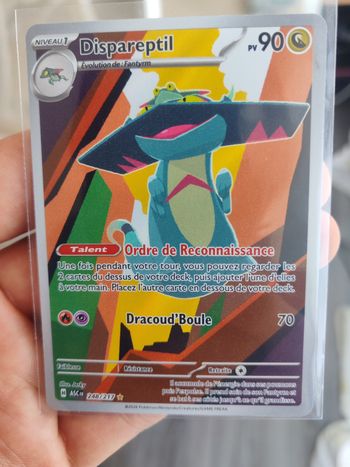 Carte pokémon Dispareptil 248/217
