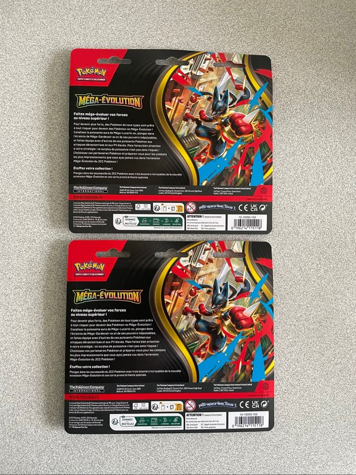 Lot Tripack Pokemon Méga Évolution (ME01/EV11) - photo numéro 4