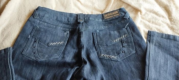Pantalon jeans femme - photo numéro 2