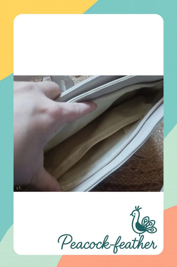 Sac à main crème - photo numéro 7