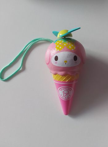 Figurine ventilateur cône de glace My Melody 
