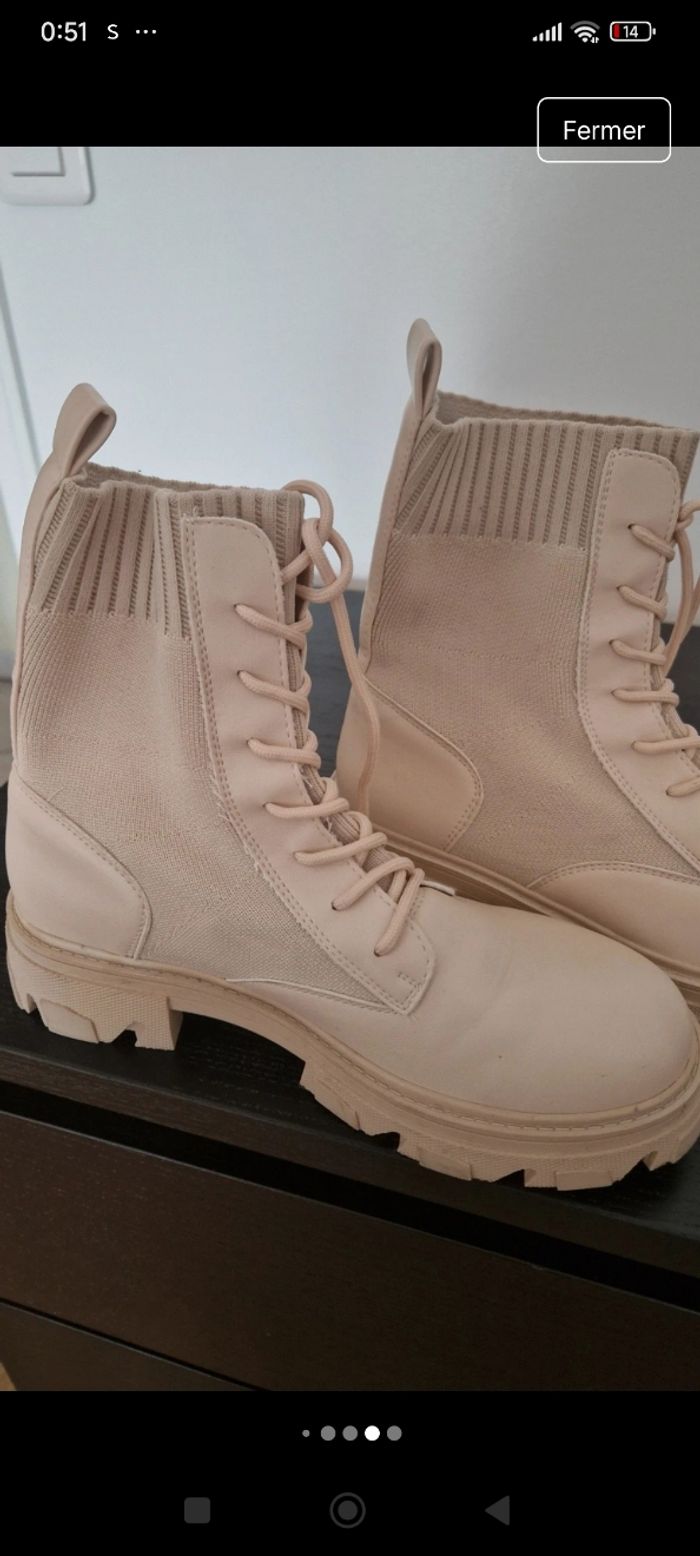 Bottine beige - photo numéro 6