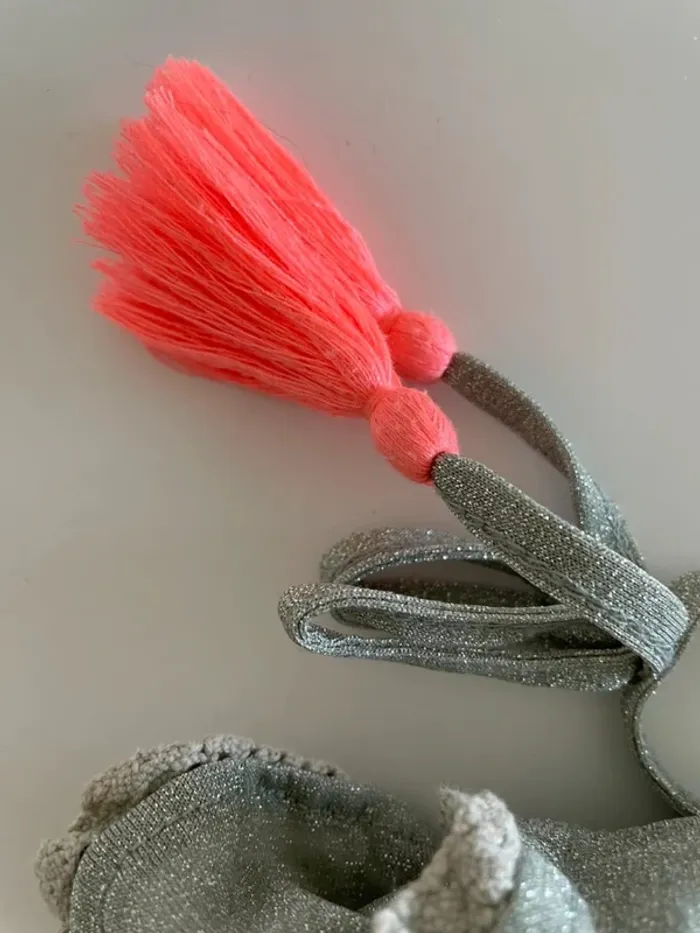 Maillot bleu pailleté 6 ans Louise Misha - photo numéro 3