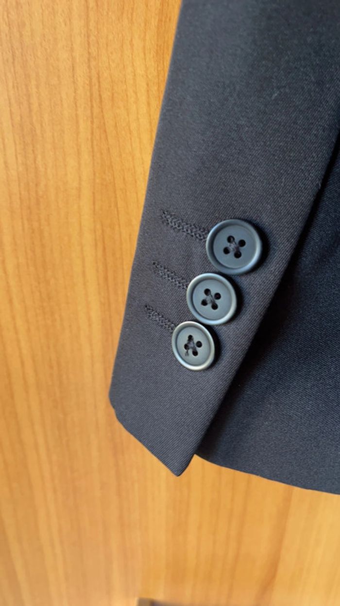 Veste de costume noire Kiabi 52 - photo numéro 5