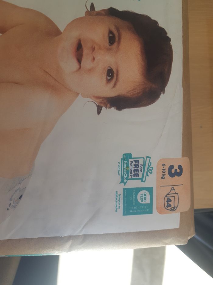 Lot 2 paquets pampers harmonie taille 3 - photo numéro 2