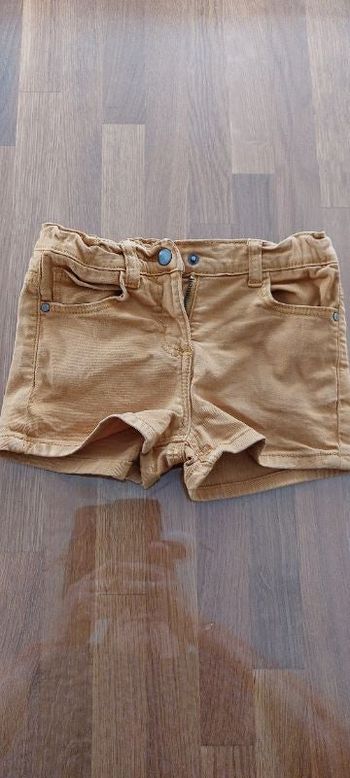Short en jean camel fille 6 ans