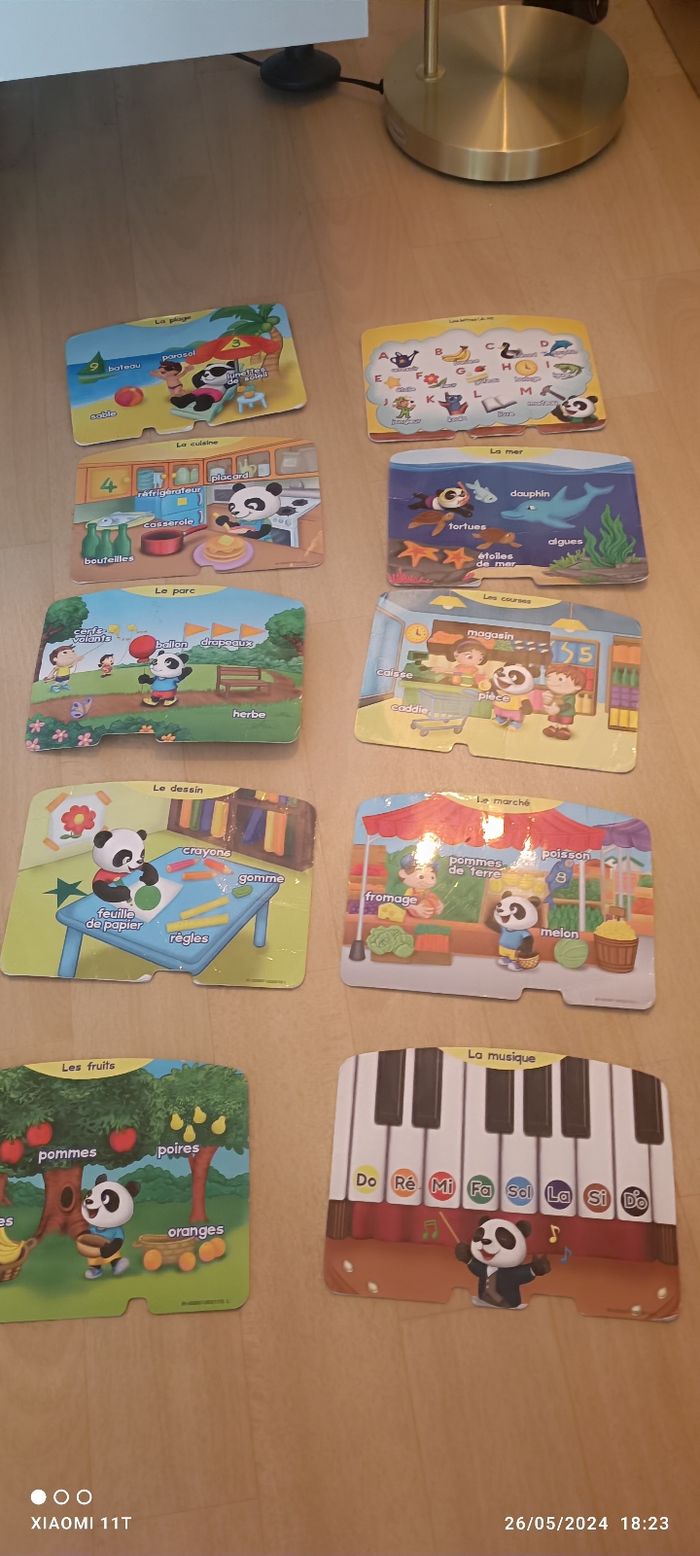Jeu enfant tablette éducatif p'tit genius panda de VTech - photo numéro 4