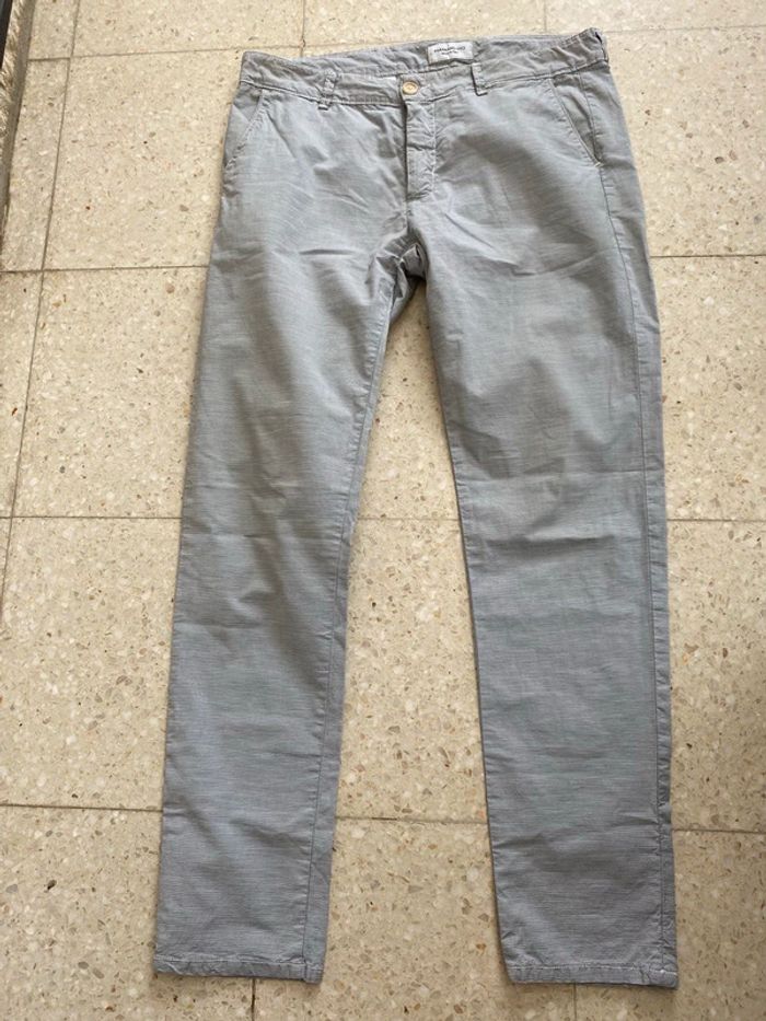 Pantalon gris à rayures Hamaki-Ho taille 40 très bon état - photo numéro 6