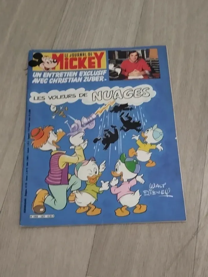 Lot Vintage 7 magazines Journal de Mickey année 1983 L058 - photo numéro 8