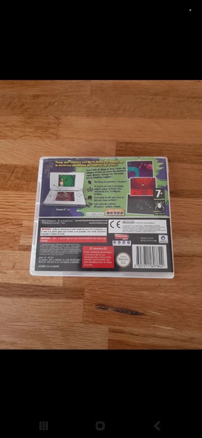 Jeu nintendo DS Martin Mystery - photo numéro 2