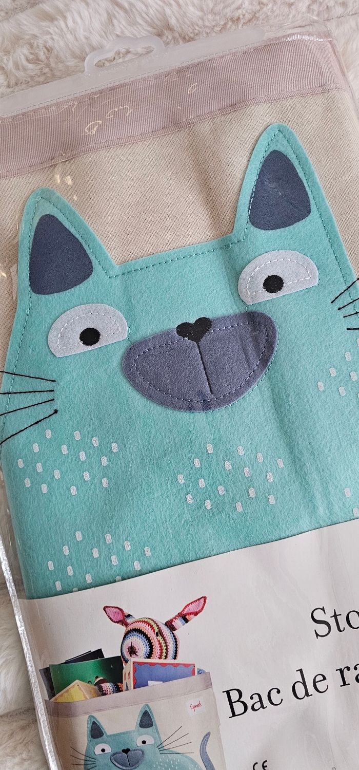 Magnifique grand  sac de rangement chat 🐱 3 sprouts Neuf - photo numéro 2