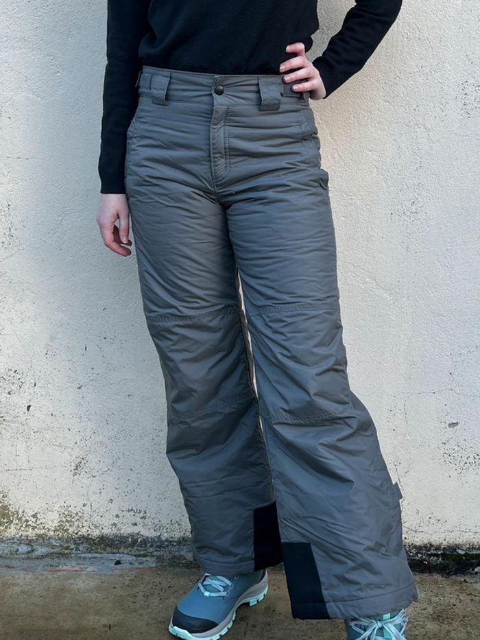 Pantalon de ski taille mi haute évasé, gris - Columbia - photo numéro 9
