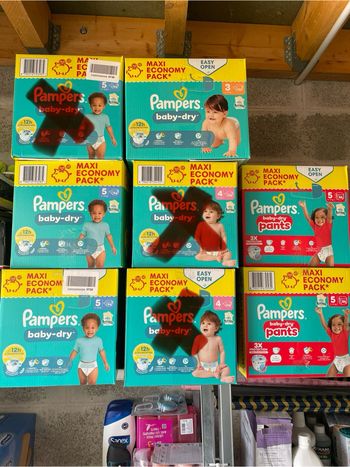 Couches  Pampers