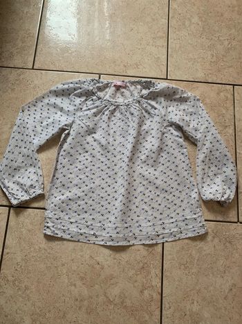 Blouse tex 7/8 ans