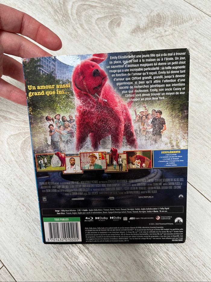 DVD blu-ray Clifford le gros chien rouge - photo numéro 2