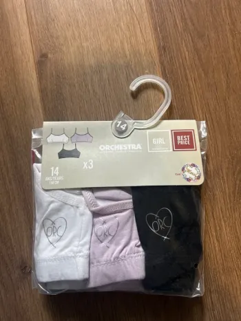 Lot de 3 brassières orchestra