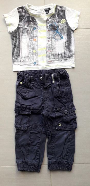 Tenue été garçon 18 mois