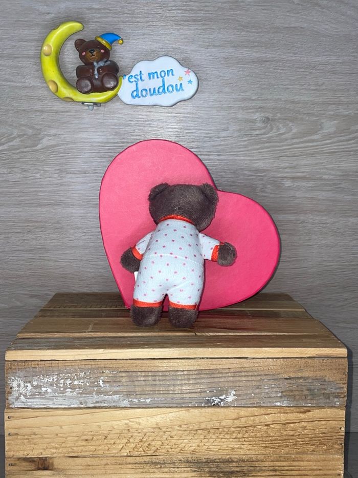 POP162 doudou ours 🐻 petit ours brun - photo numéro 2