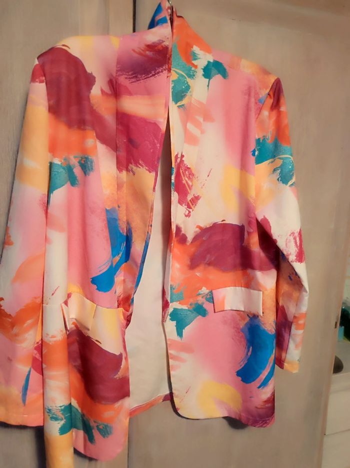 Tr s beau blazer coloré - photo numéro 3