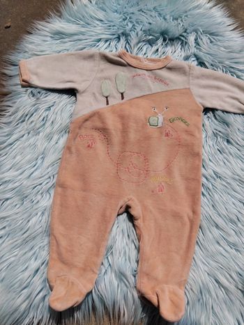 💡 grenouillère fille sucre d'orge 3 mois