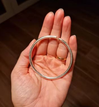 Bracelet en argent s925 neuf  taille 57 mm