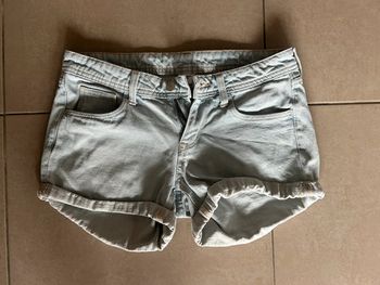Short en jeans
