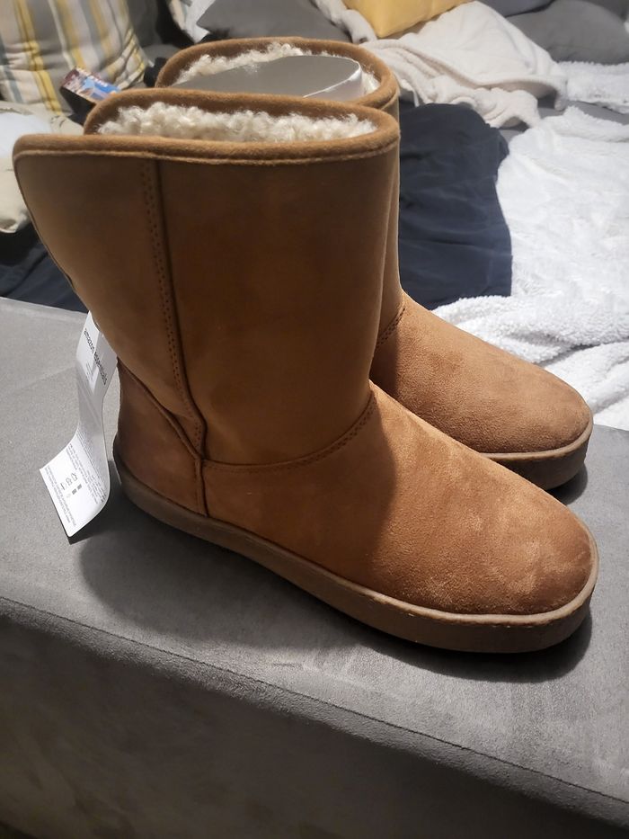 Boots daim