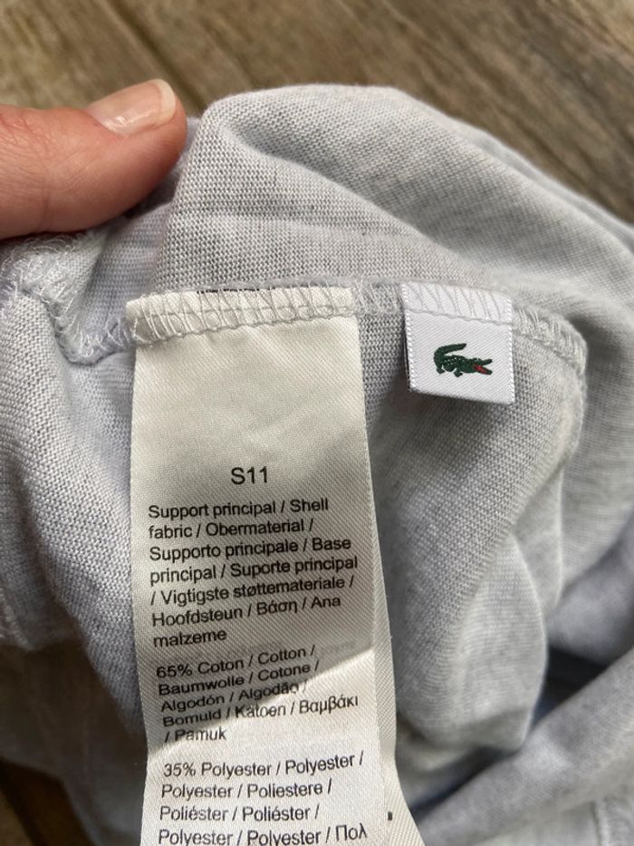 T-shirt Lacoste manches courtes fille - photo numéro 6