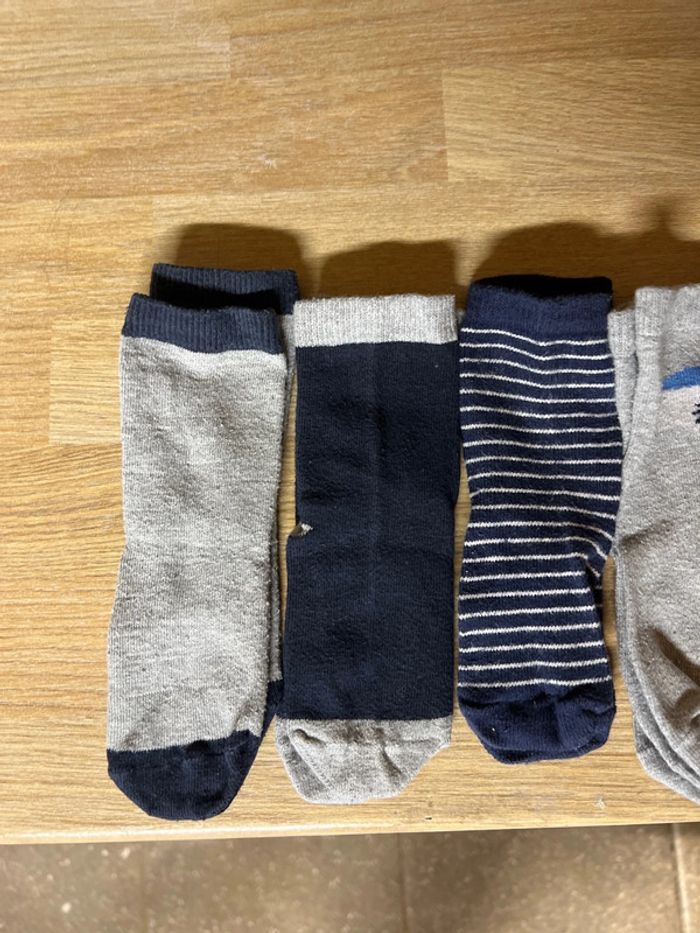 Lot 7 paires chaussettes 23-26 - photo numéro 3
