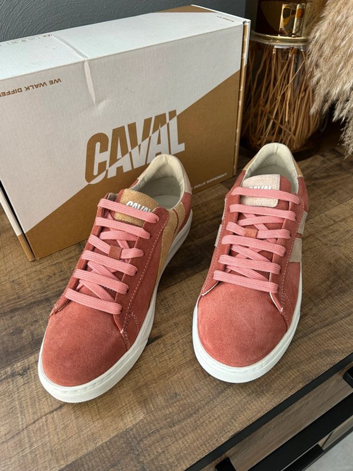Baskets Caval PinkMocha 38 Neuves - photo numéro 2