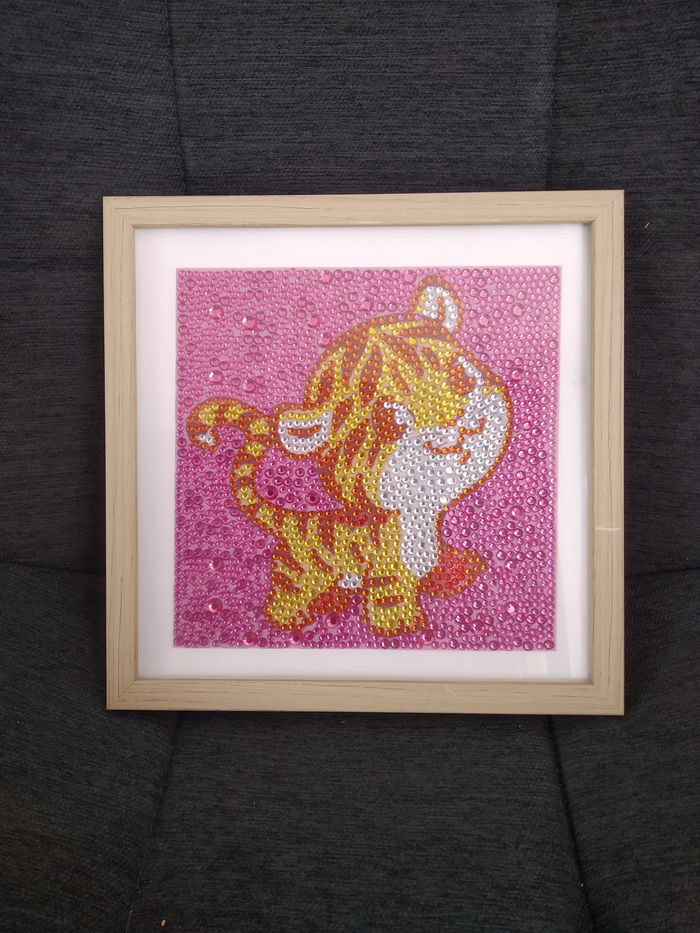 Petit tableau en broderie diamant pour enfant - photo numéro 2