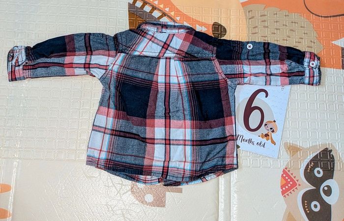Chemise à manches longues légère 6 mois - photo numéro 2