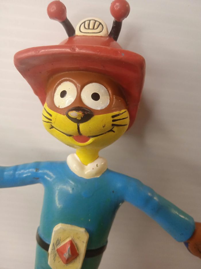 figurines flex vintage ''  scrameustache - photo numéro 2