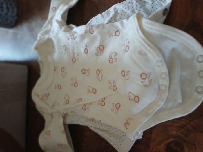 Lot pyjama bodies bonnets garçon - photo numéro 2