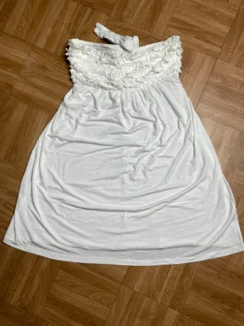 Robe de plage blanche Victoria’s Secret