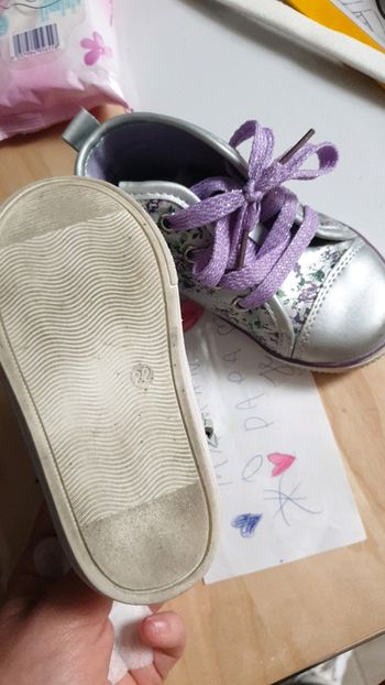 Bottines fleuries