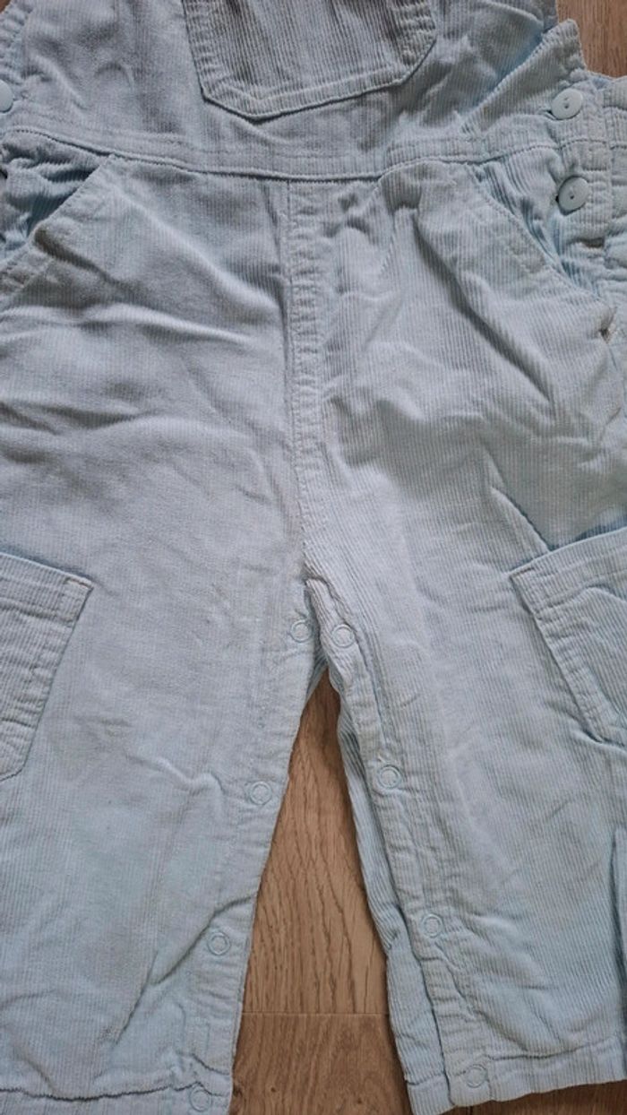 Salopette bleu ciel 9mois TBE - photo numéro 6