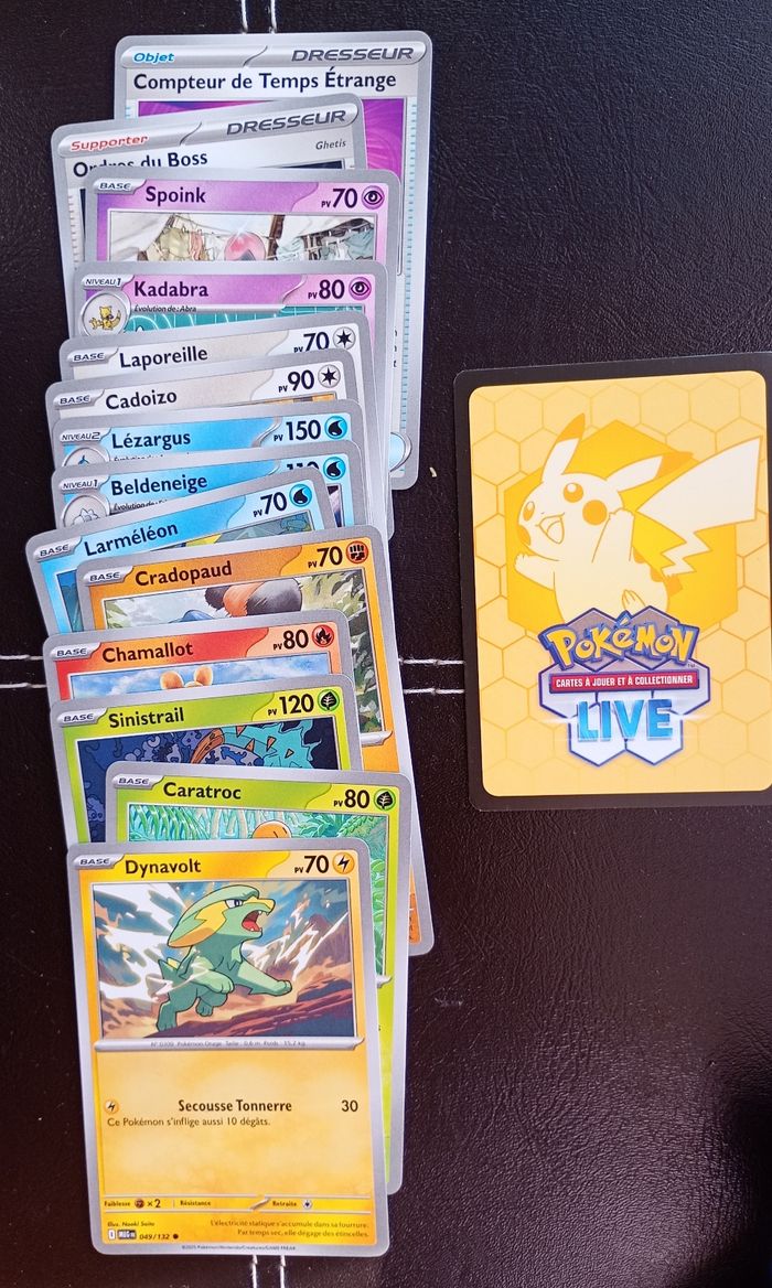 Lot de 20 cartes Pokémon MÉGA-ÉVOLUTUON  EX/REV/HOLO/RARE/CO. Sans doubles 🇫🇷 - photo numéro 8