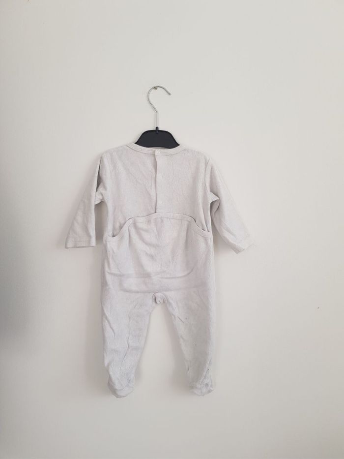 Pyjama en velours taille 6mois - photo numéro 4