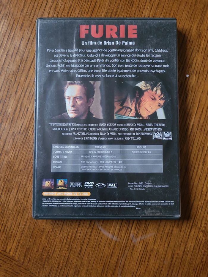 dvd furie - photo numéro 2