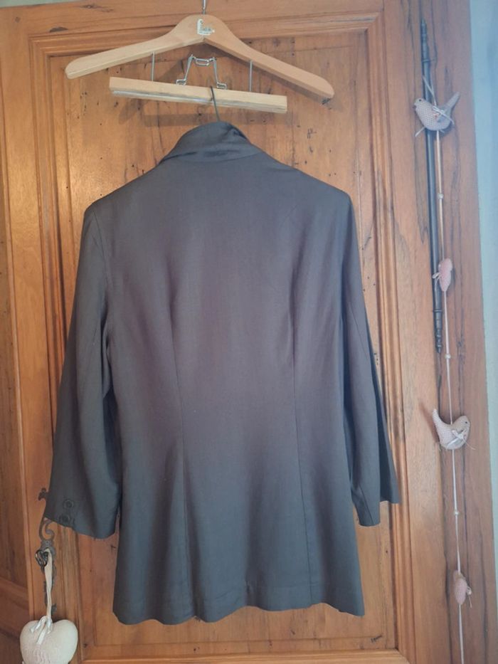 Veste saharienne contenant du lin - photo numéro 11