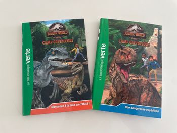 Lot de 2 livres Jurassic World