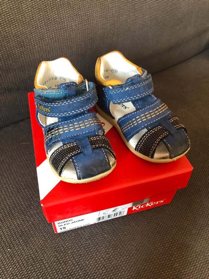 Sandale kickers t19 - photo numéro 2