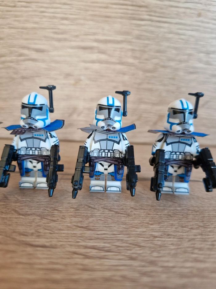 Figurines type lego 4 clones Arc Troopers star wars - photo numéro 2