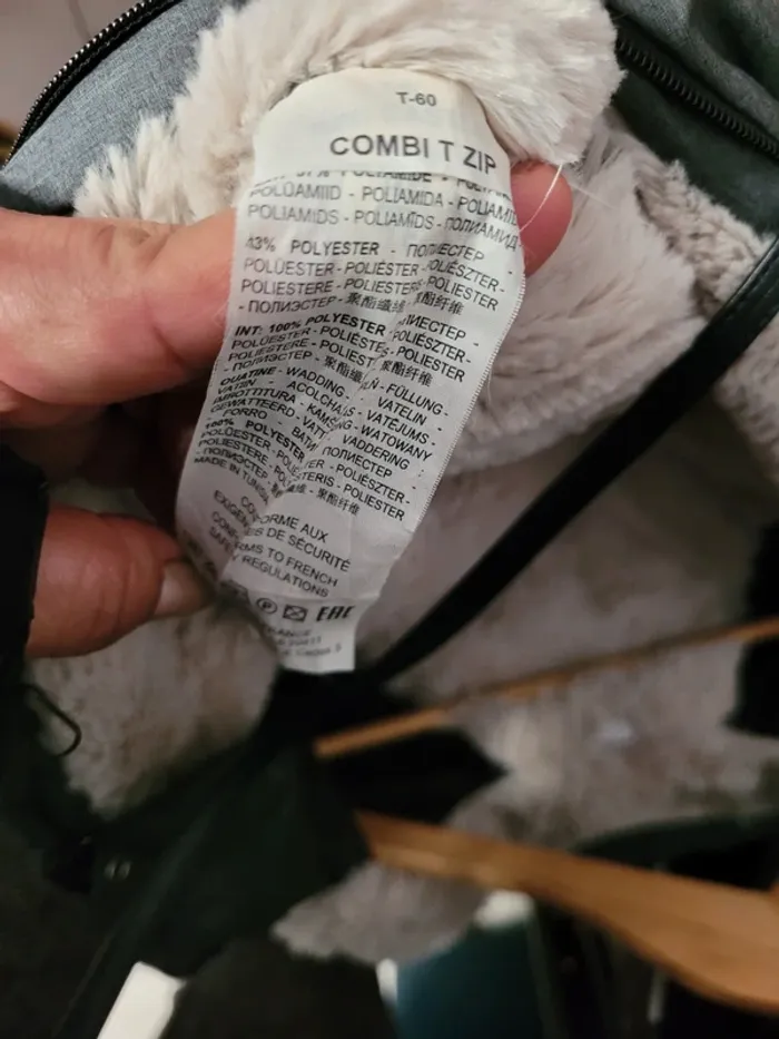 Combi T-zip Tendresse Gris Chiné 6-12 mois de Red Castle - photo numéro 7