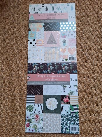 Lot de 2 blocs de papier action
