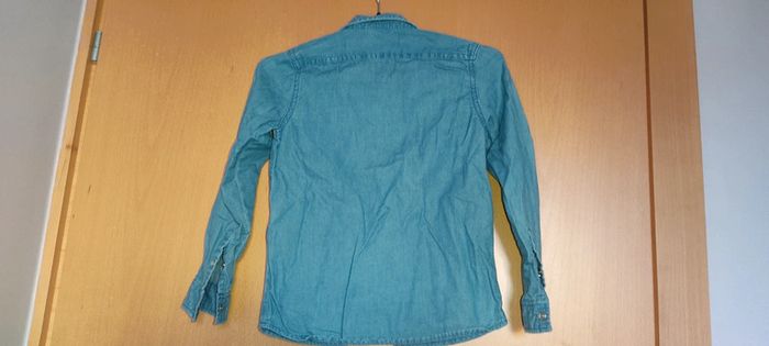 Chemise bleu jean comme neuve - photo numéro 2