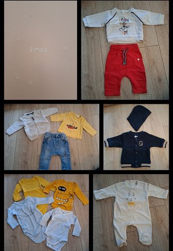 Lot 3 mois garçon