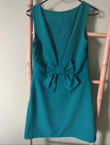 Robe verte La City - taille 36, élégante avec nœud dos